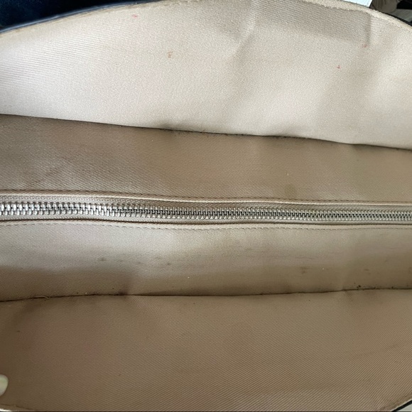 Sam Edelman Darcy Bag. Large carpet purse with bamboo handles & leather tassel - Picture 5 of 8